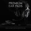 Picture of Logitech G PRO Gaming Headset 2nd Generation Comfortable and Durable with PRO-G 50 mm Audio Drivers, Steel and Memory Foam, for PC,PS5,PS4 - Black