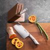 Picture of Cangshan Elbert Series 3-Piece Cleaver Knife Block Set- WHITE.