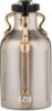 Picture of GrowlerWerks uKeg Carbonated Growler-Great Gift for Beer Lovers, 64 oz, Stainless Steel