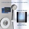 Picture of  Shower Panel Tower System , Stainless Steel Shower Tower with Multi-Functions, Waterfall Showerhead, Massage Shower Jets, Rain Shower System