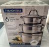 Picture of Tramontina 6-piece Stackable Sauce Pot Set