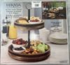 Picture of Mikasa Vintage Mango Wood 2 Tier Lazy Susan