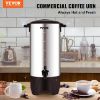 Picture of VEVOR Commercial Coffee Urn, 50 Cups Stainless Steel Large Coffee Dispenser