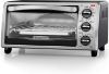 Picture of BLACK+DECKER 4-Slice Convection Oven, Stainless Steel, Curved Interior fits a 9 Inch Pizza