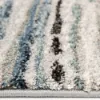 Picture of Shoreline Grey/Multi 5 ft. x 7 ft. Striped Area Rug