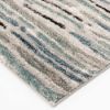 Picture of Shoreline Grey/Multi 5 ft. x 7 ft. Striped Area Rug