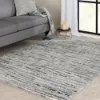 Picture of Shoreline Grey/Multi 5 ft. x 7 ft. Striped Area Rug