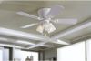 Picture of Harbor Breeze Centreville 42-in White LED Indoor Flush Mount Ceiling Fan with Light (5-Blade)