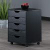 Picture of Winsome Halifax Storage/Organization, 5 drawer, Black