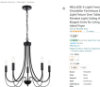 Picture of MELUCEE 5-Light French Country Chandelier