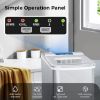 Picture of AGLUCKY Countertop Ice Maker Machine, Portable Ice Makers Countertop, Make 26 lbs ice in 24 hrs,Ice Cube Rready in 6-8 Mins with Ice Scoop and Basket