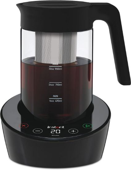 Picture of Instant Cold Brew Electric Coffee Maker, From the Makers of Instant Pot, Customize Your Brew Strength, Easy-to-Use, Dishwasher Safe Glass Pitcher, Quickly Brew Up to 32 Ounces