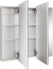 Picture of Cyprus Frameless Medicine CabinetDesign House Cyprus Medicine Durable Pre-Assembled Bathroom Wall Cabinet w/Frameless Mirrored Doors, 30.4", White/Clear