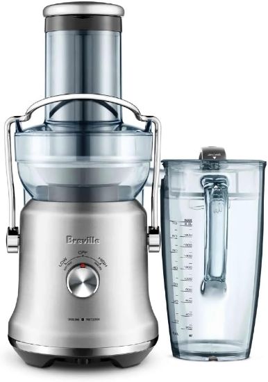 Picture of Breville Juice Fountain Cold Plus Juicer, Brushed Stainless Steel, 70 fl oz