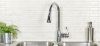 Picture of Project Source Tucker Chrome Single Handle Pull-down Kitchen Faucet with Deck Plate