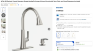 Picture of KOHLER Farland Vibrant Stainless Single Handle Pull-down Kitchen Faucet with Deck Plate and Soap Dispenser Included