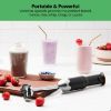 Picture of Chefman Cordless Power Portable Immersion Blender, Ice Crushing Power with One-Touch Speed Control, USB Charging