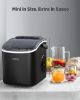 Picture of Silonn Countertop Ice Maker, 9 Cubes Ready in 6 Mins, 26lbs in 24Hrs, Self-Cleaning Ice Machine