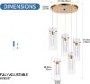 Picture of ZHLWIN Pendant Ceiling Light Fixture (Gold 5-Light)