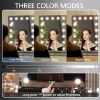 Picture of Hasipu Vanity Mirror with Lights, 18" x 23" LED Makeup Mirror with 15 Dimmable LED