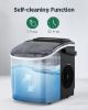 Picture of Silonn Countertop Ice Maker, 9 Cubes Ready in 6 Mins, 26lbs in 24Hrs, Self-Cleaning 