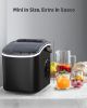 Picture of Silonn Countertop Ice Maker, 9 Cubes Ready in 6 Mins, 26lbs in 24Hrs, Self-Cleaning 