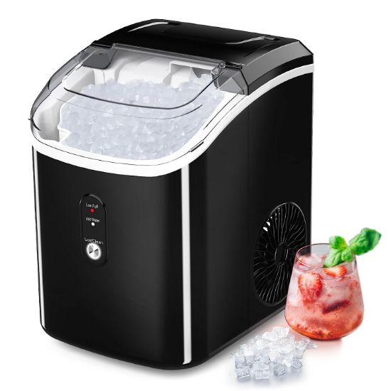 Picture of Nugget Ice Maker Countertop Soft Chewable Ice in 7 Mins, 34Lbs/24H