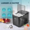 Picture of EUHOMY 34Lbs/24h Countertop Ice Maker Machine