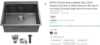 Picture of POPFLY Kitchen Sink,(25x18x9 in) Stainless 18 Gauge Single Bowl Overmount black