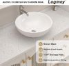 Picture of Round Vessel Sink - Logmey 16"x16" Modern