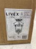 Picture of Livex Lighting  Jefferson 3 Light Brushed Nickel 