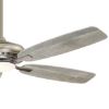 Picture of Minka Indoor Ceiling Fan Baskinville 52" with LED Light and Remote (5-Blade)