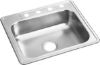 Picture of Elkay D125214 Dayton Single Bowl Drop-in Stainless Steel Sink 25 x 21