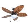 Picture of Harbor Breeze Waveport 52-in Weathered Bronze Indoor/Outdoor Ceiling Fan with Light (5-Blade)