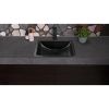 Picture of Aluminum Hand Hammered Venetian Dual Mount Bathroom Vanity Sink 21", Black ($140 on Amazon)